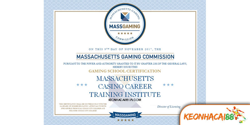 Danh sách giấy phép hoạt động của kèo nhà cái 88 hiện tại