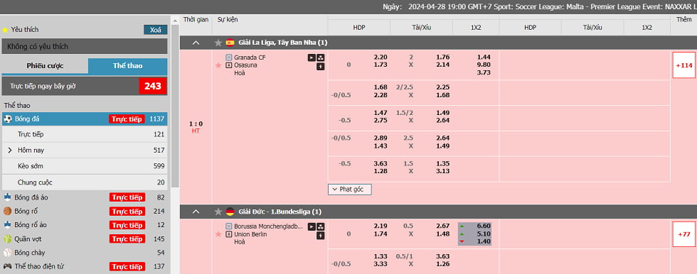 Chiến thuật phân tích biến động kèo nhà cái hiệu quả